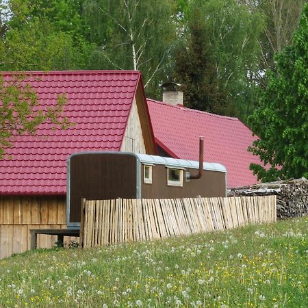 Maringotka Na Samote Na Kozi Farme Hotel Pobezovice ภายนอก รูปภาพ